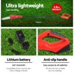 Giantz Chainsaw Trimmer Cordless Pole Chain Saw 8in 20V Battery 2.7m Reach - Image 4