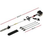 Giantz 65CC Pole Chainsaw Petrol Saw Chain Tree Pruner Extended Spark Plug - Image 2