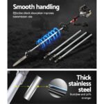 Giantz 62CC Pole Chainsaw Hedge Trimmer Brush Cutter Whipper Snipper Saw 9-in-1 5.6m - Image 4