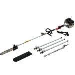 Giantz 62CC Pole Chainsaw Hedge Trimmer 12in Chain Saw 5.6m Long Reach - Image 7