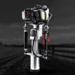Giantz Petrol Post Driver 38CC 4-Stroke Rammer Pile Star Picket Fence Hole Black - Image 7
