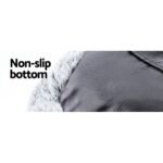 i.Pet Pet Bed Dog Cat 110cm Calming Extra Large Soft Plush Light Charcoal - Image 6