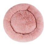 i.Pet Pet Bed Dog Cat 110cm Calming Extra Large Soft Plush Pink - Image 3