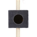 i.Pet Cat Tree 260cm Tower Scratching Post Scratcher Floor to Ceiling Cats Bed Dark Grey - Image 4