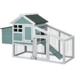 i.Pet Chicken Coop Rabbit Hutch 150cm x 60cm x 93cm Large Chicken Coop House Run Cage Wooden - Image 7