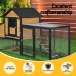 i.Pet Chicken Coop Rabbit Hutch Extra Large Wooden Run Cage Bunny House Outdoor - Image 4