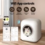 i.Pet Automatic Cat Litter Box Smart Self-Cleaning Large Cat Litter Box Kitty Toilet App Control - Image 5