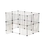 i.Pet Pet Dog Playpen Enclosure Cage 20 Panel Puppy Fence Play Pen Foldable Metal