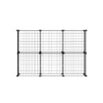 i.Pet Pet Dog Playpen Enclosure Cage 20 Panel Puppy Fence Play Pen Foldable Metal - Image 3