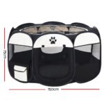 i.Pet Dog Playpen Tent Pet Crate Fence 3XL Enclosure - Image 2
