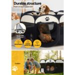 i.Pet Dog Playpen Tent Pet Crate Fence 3XL Enclosure - Image 7
