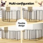 i.Pet Pet Dog Playpen 48" Enclosure 8 Panel Cage Kennel Puppy Fence Play Pen - Image 4