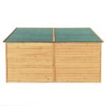 i.Pet Dog Kennel Extra Large 2.28M Wooden House Bed Outdoor Pet Puppy Cabin Log - Image 4