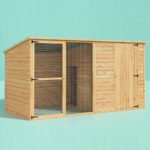 i.Pet Dog Kennel Extra Large 2.28M Wooden House Bed Outdoor Pet Puppy Cabin Log - Image 7