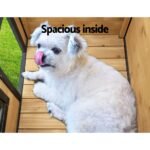 i.Pet Dog Kennel Large Wooden Outdoor Indoor House Pet Puppy Crate Cabin Waterproof - Image 6