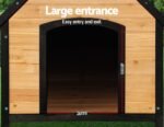 i.Pet Dog Kennel Extra Large Wooden Outdoor House Pet Puppy House XL Crate Cabin Waterproof - Image 6