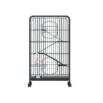 i.Pet Rabbit Cage Indoor Hutch Guinea Pig Bird Ferret Cat Hamster 110cm 4 Level - Image 3