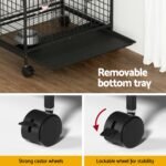i.Pet Rabbit Cage Indoor Hutch Guinea Pig Bird Ferret Cat Hamster 110cm 4 Level - Image 6