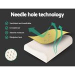 Giselle Bedding Natural Latex Pillow 2-Zone Twin Pack - Image 4
