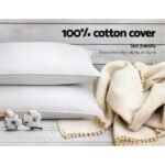 Giselle Bedding 4 Pack Bed Pillow Family Hotel 50X90CM - Image 6