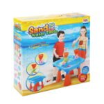 Keezi Kids Sandpit Pretend Play Sets Beach Toys Outdoor Sand Water Table Set - Image 6