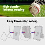Everfit Baseball Net Rebound Pitching Kit Target Hitter 2 in 1 Training Aid - Image 6