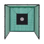 Everfit 3m Golf Practice Net Hitting Cage with Steel Frame Baseball Training - Image 3