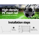 Everfit 3.6m Football Soccer Net Portable Goal Net Rebounder Sports Training - Image 4