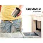 Cefito Pull Out Bin Kitchen Double Basket 2X20L Grey - Image 6