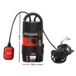 Giantz 750W Water Pump Dirty Submersible Sump Swim Pool Flooding Pond Clean - Image 3