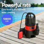 Giantz 750W Water Pump Dirty Submersible Sump Swim Pool Flooding Pond Clean - Image 5