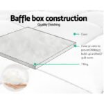 Giselle Bedding 800GSM Microfibre Bamboo Quilt Super King - Image 6