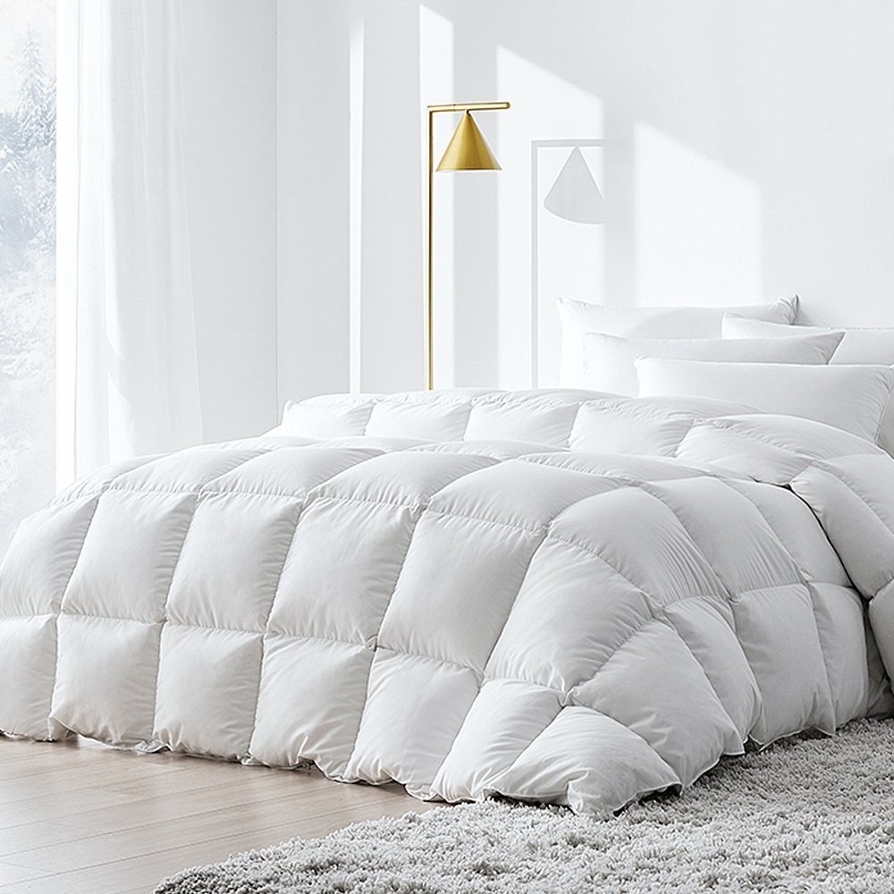 QUILT-DFD-95-K-202502281410-00 Giselle Bedding 500GSM Duck Down Feather Quilt King - Image 1
