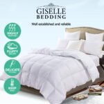 Giselle Bedding 700GSM Goose Down Feather Quilt Double - Image 4