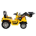 Rigo Kids Electric Ride On Car Bulldozer Digger Loader Remote 6V Yellow - Image 3