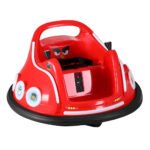 Kids Ride On Car Bumper Electric Ride On Cars Light Remote Angry Birds Sticker Red - Image 7