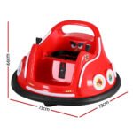 Kids Ride On Car Bumper Electric Ride On Cars Light Remote Angry Birds Sticker Red - Image 2