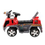 Rigo Kids Electric Ride On Car Fire Engine Fighting Truck Toy Cars 6V Red - Image 4
