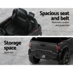 Kids Electric Ride On Car Toyota Tacoma Off Road Jeep Toy Cars Remote 12V Black - Image 5