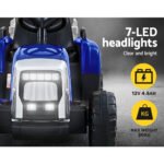 Rigo Kids Electric Ride On Car Tractor Toy Cars 12V Blue - Image 6