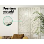 Artiss 6 Panel Room Divider Screen 244x170cm Clover White - Image 6