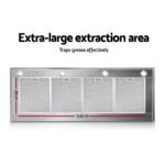 Devanti 1500mm Range Hood 150cm BBQ Commercial Rangehood - Image 5