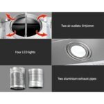 Devanti 1500mm Range Hood 150cm BBQ Commercial Rangehood - Image 6
