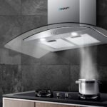 Devanti 900mm Range Hood 90cm Rangehood Glass Canopy - Image 7