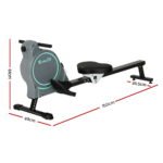 Everfit Rowing Machine 16 Levels Magnetic Rower Gym Home Cardio with APP - Image 2
