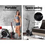 Everfit Rowing Machine Rower Elastic Rope Resistance Fitness Home Cardio Silver - Image 6