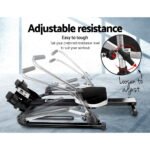 Everfit Rowing Machine Rower Hydraulic Resistance Fitness Gym Home Cardio - Image 6