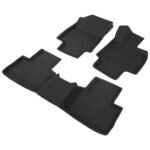 Weisshorn Car Rubber Floor Mats Front And Rear Compatible For Toyota RAV4 2019-2022 - Image 2