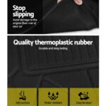 Weisshorn Car Rubber Floor Mats Front And Rear Compatible For Toyota RAV4 2019-2022 - Image 4