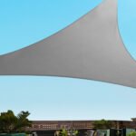 Instahut Shade Sail 6x6x6m Triangle 280GSM 98% Grey Shade Cloth - Image 8